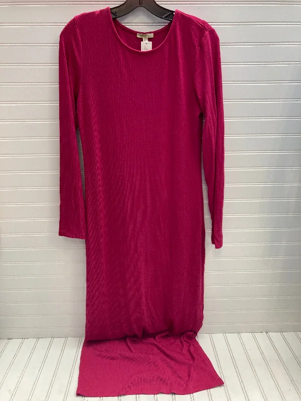 Dress Casual Maxi By Bordeaux In Pink, Size: M