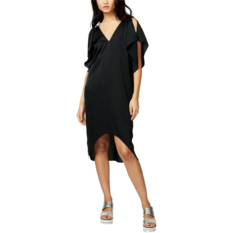 Rachel Roy Womens Flutter Sleeve High-Low Dress