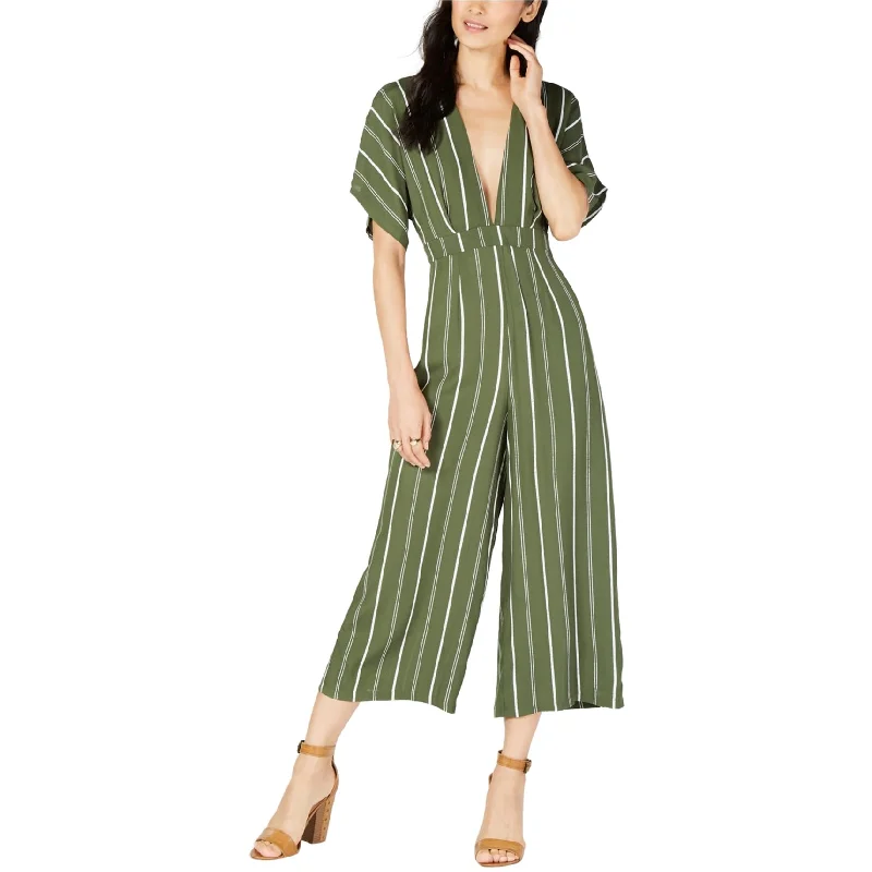 Sage The Label Womens Striped Jumpsuit