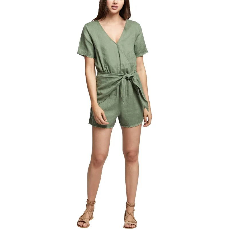 Sanctuary Clothing Womens Wrap Romper Jumpsuit