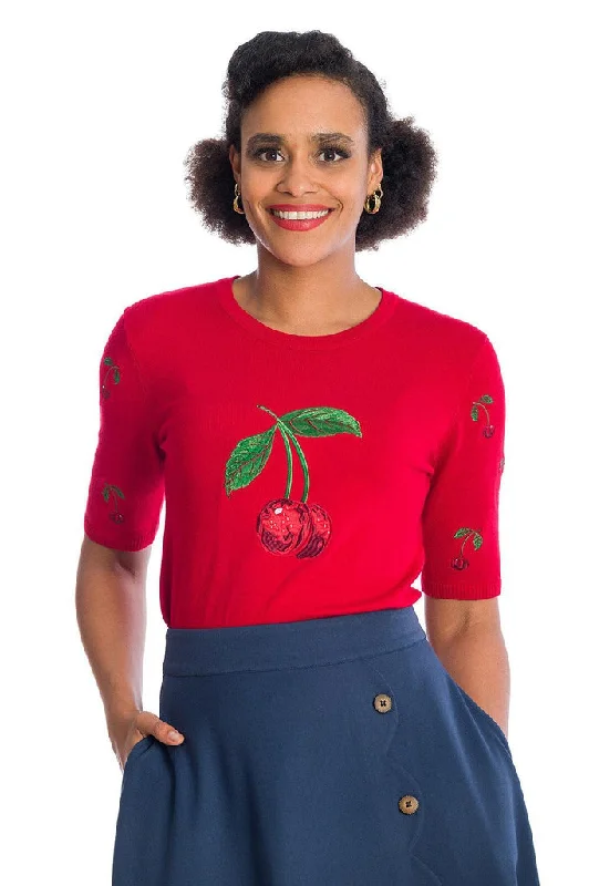 Sweet Summer Cherry Jumper