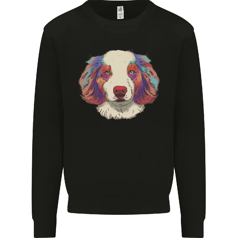 Australian Shepherd Dog Mens Sweatshirt Jumper