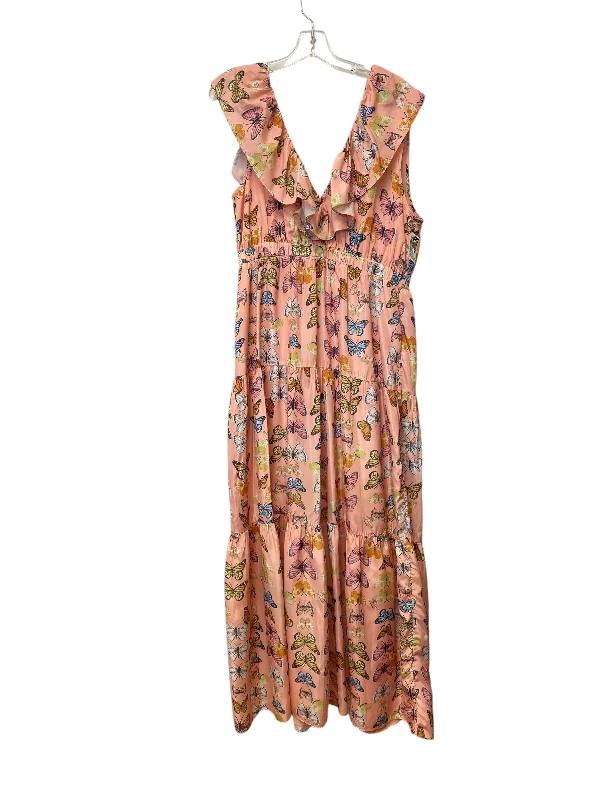 Dress Casual Maxi By Buddy Love In Pink, Size: L