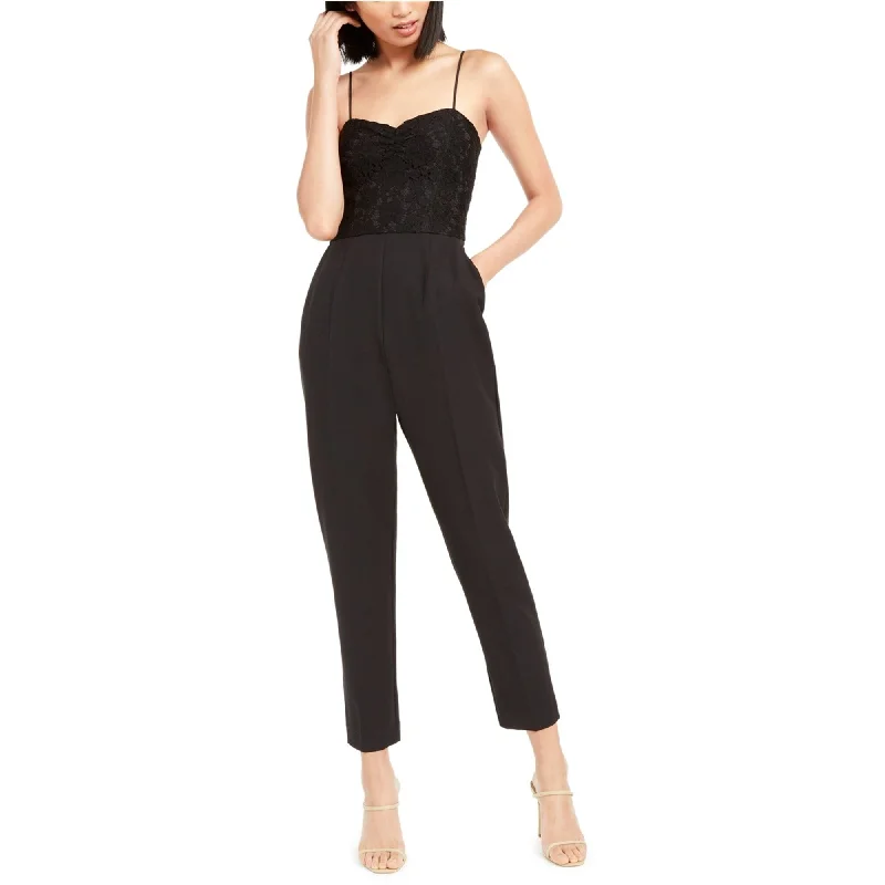 Leyden Womens Lace Jumpsuit