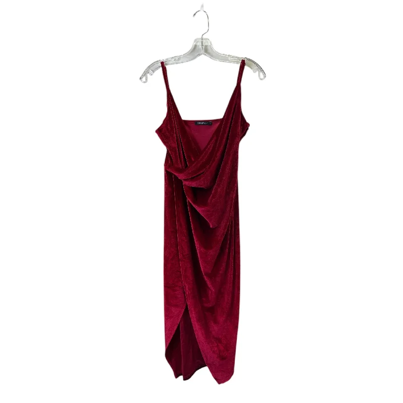 Dress Party Long By Double Crazy In Red, Size:M