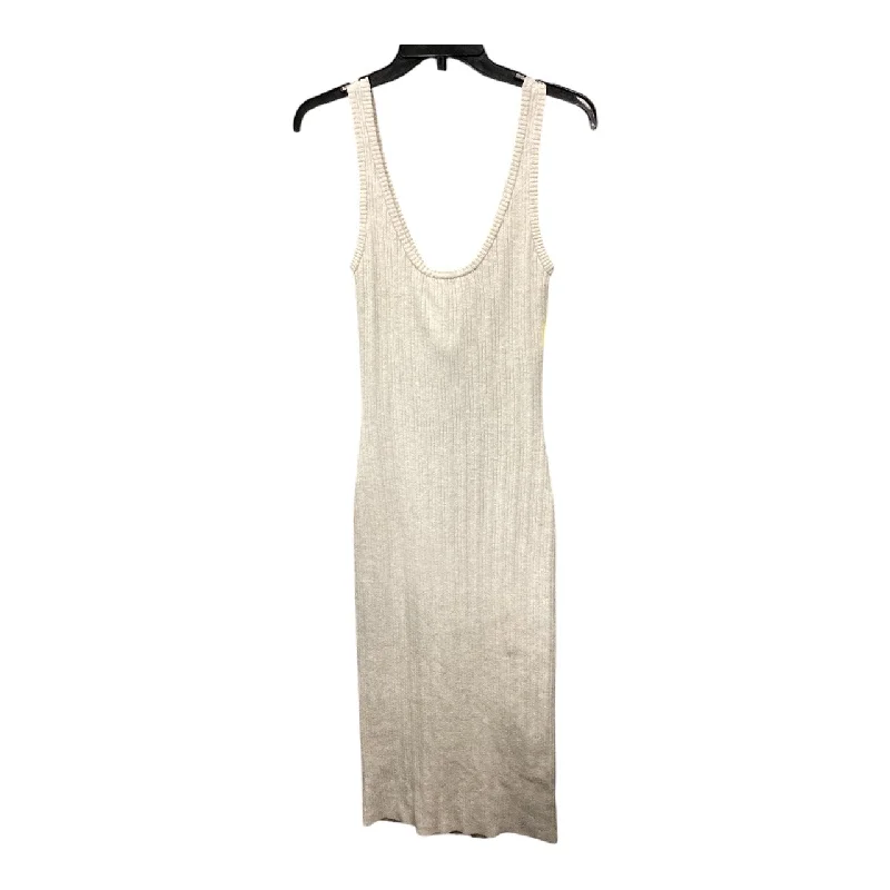 Dress Casual Maxi By Avec Les Filles In Tan, Size: S