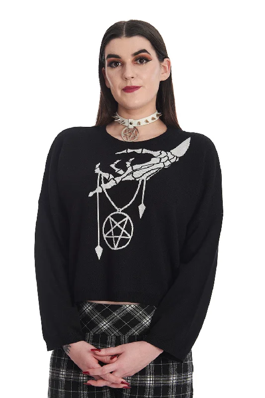 Night Whisper Pentagram Jumper