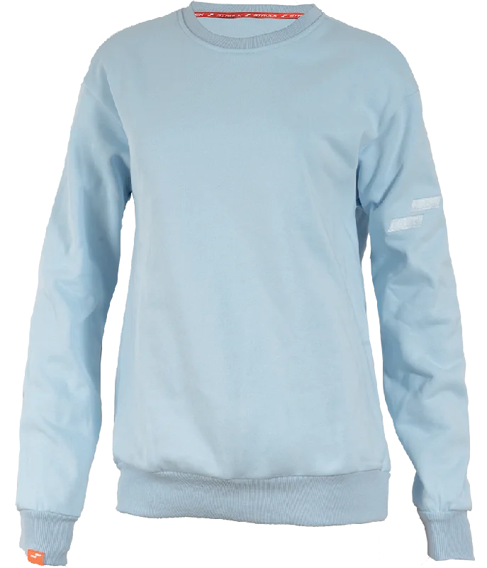 Emboss Crewneck: Powder