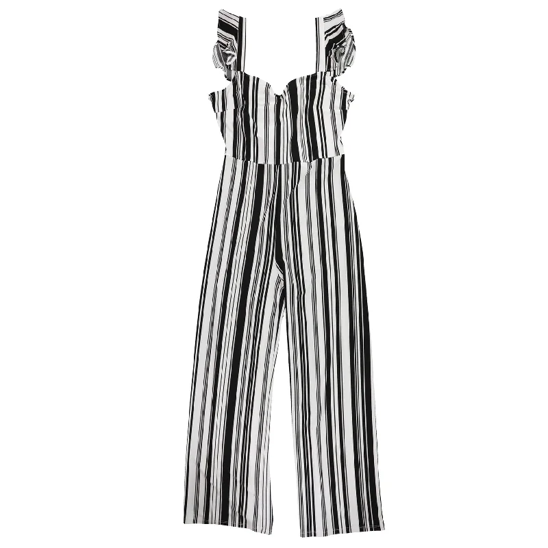 Bar Iii Womens Tie-Back Jumpsuit