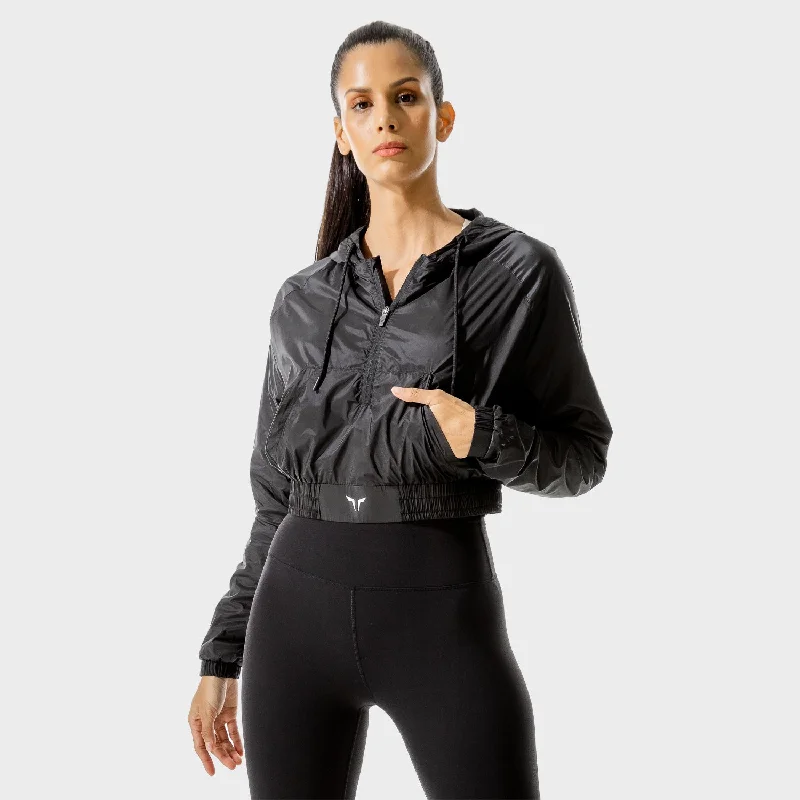 LAB360° Crop Jacket - Black