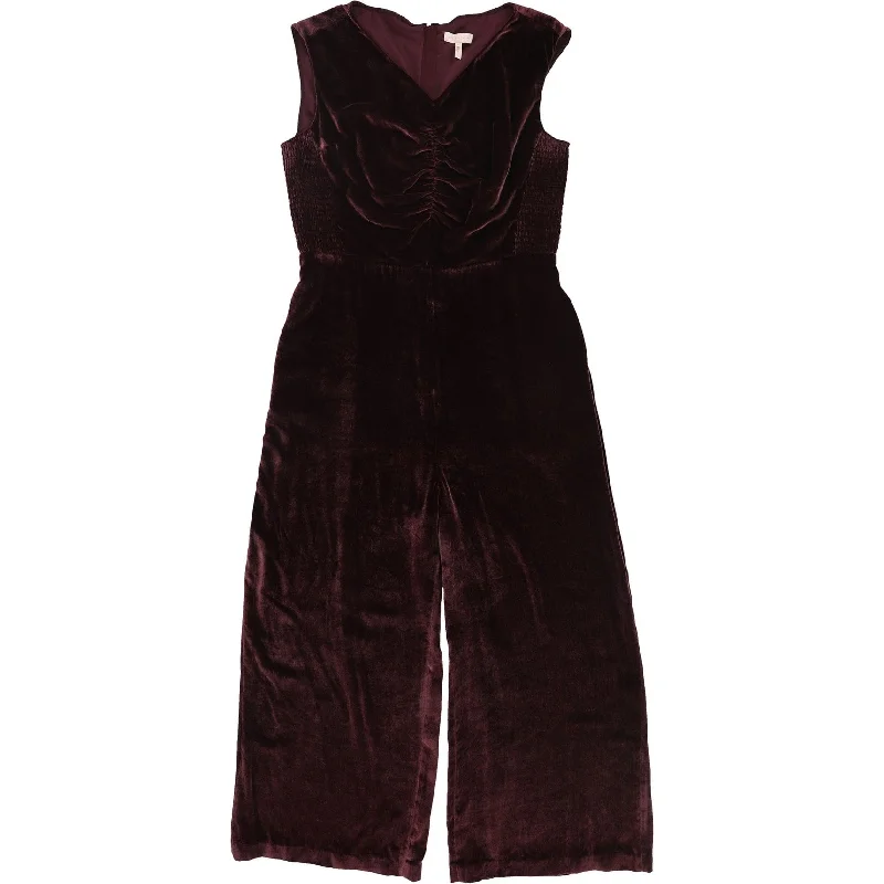 Rebecca Taylor Womens Velvet Jumpsuit