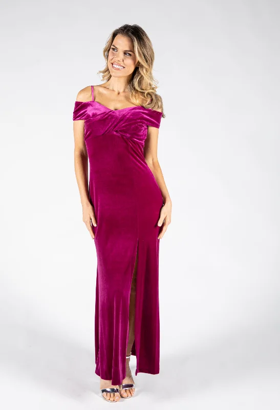 Velvet Evening Dress