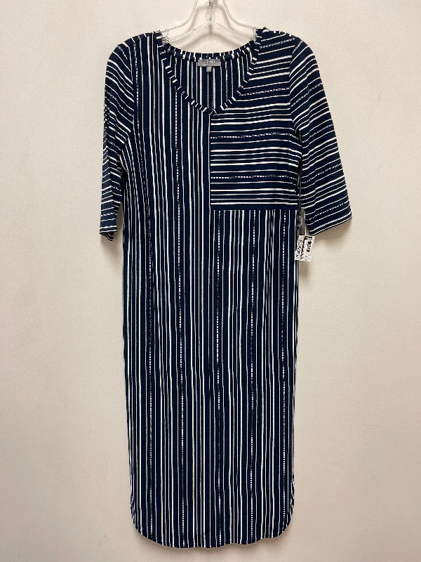 Dress Casual Maxi By Habitat In Navy, Size: Xs