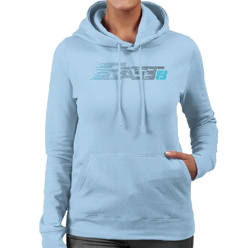 Fast and Furious Fast 8 Blue Women's Hooded Sweatshirt