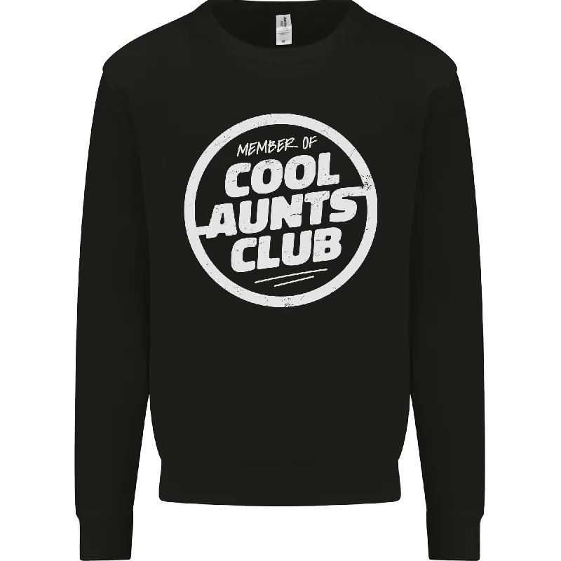 Aunties Day Member of Cool Aunts Club Mens Sweatshirt Jumper