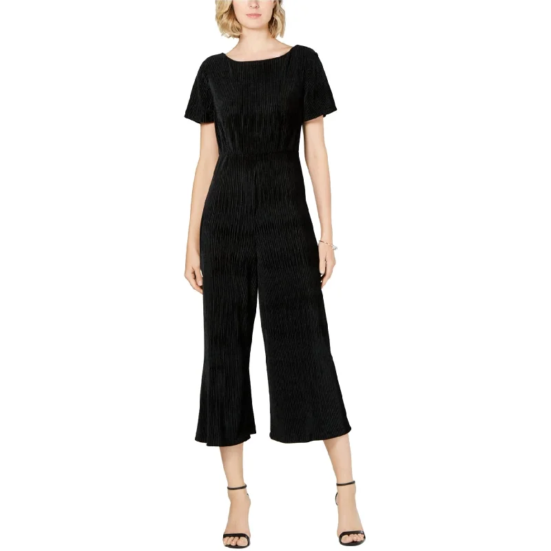 French Connection Womens Sarrelle Lace Back Jumpsuit