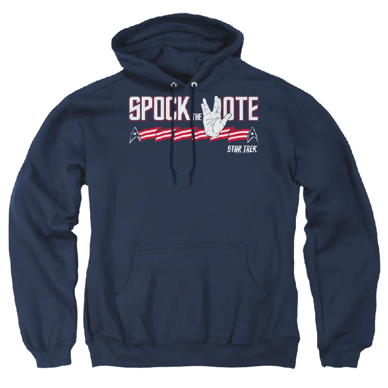 Star Trek Spock The Vote Pullover Hoodie