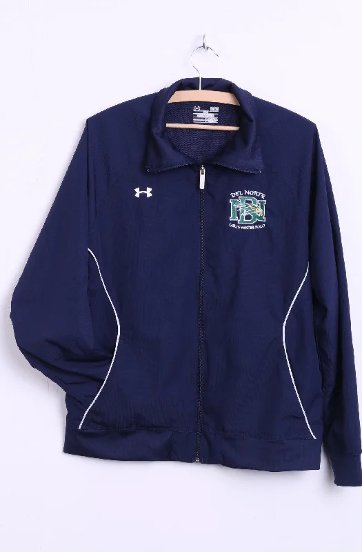 Under Armour Womens L Jacket Del Norte Girls Water Polo Navy Sweatshirt