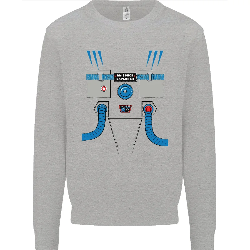 Astronaut Fancy Dress Costume Mens Sweatshirt Jumper