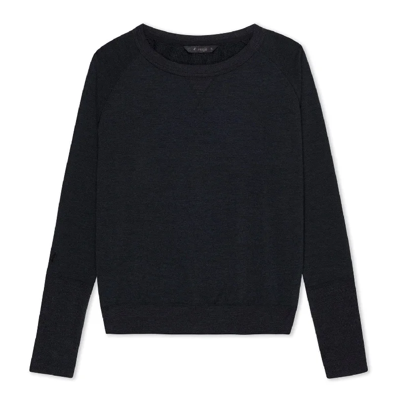 Women's Natural Tencel Merino Wool Crew Sweatshirt