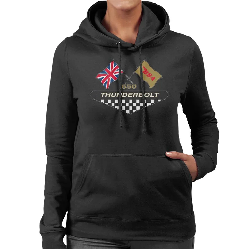 BSA Thunderbolt Women's Hooded Sweatshirt