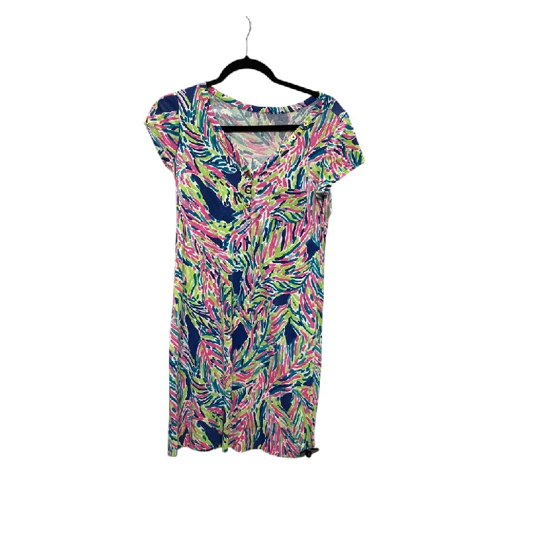 Dress Casual Midi By Lilly Pulitzer In Multi-colored, Size: S