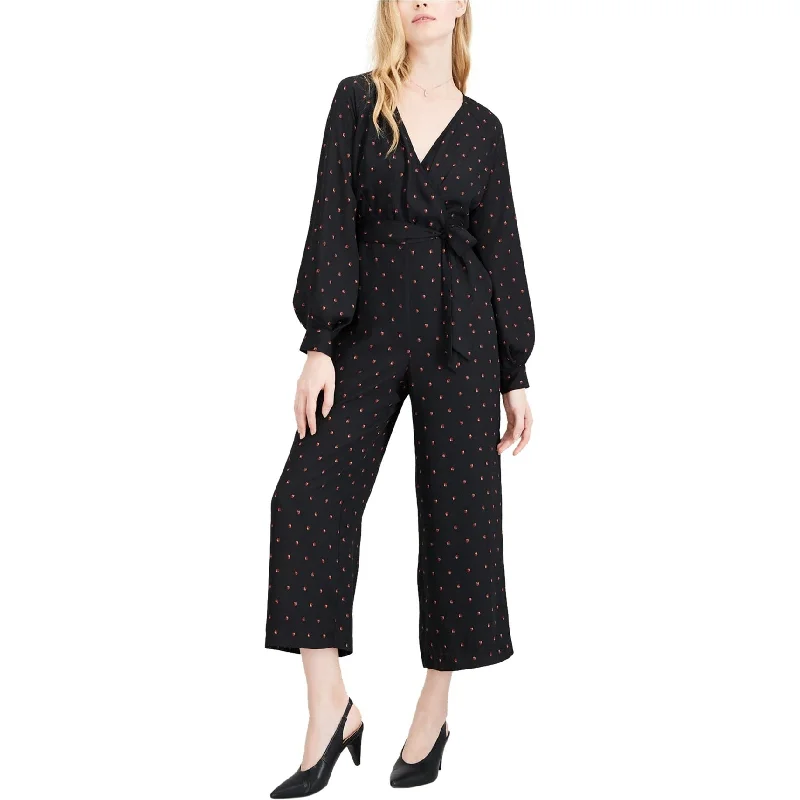 Maison Jules Womens Wide Leg Jumpsuit