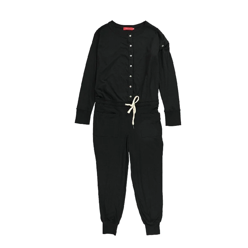 n:philanthropy Womens Gretel Jumpsuit, Black, Small