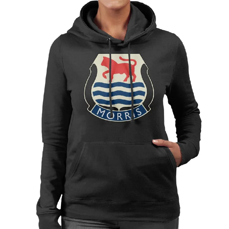 Morris Logo British Motor Heritage Women's Hooded Sweatshirt