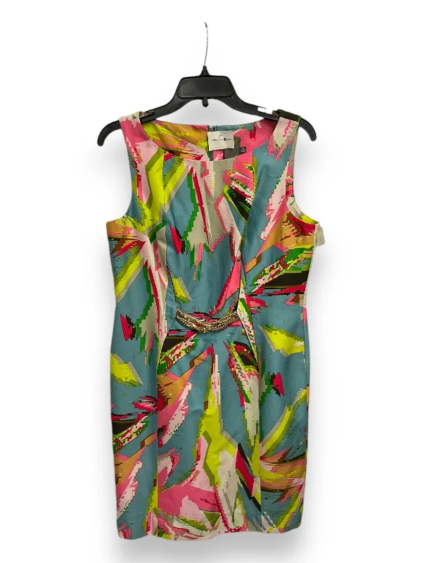 Dress Casual Short By Taylor In Multi-colored, Size: M