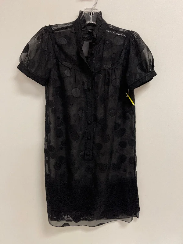 Dress Casual Midi By Anna Sui In Black, Size: S