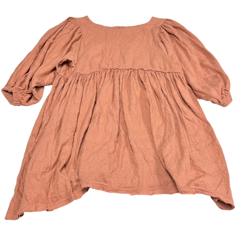 Dress Casual Short By Free People In Orange, Size: M